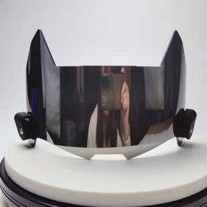 청소년을위한 특허 맞춤형 축구 헬멧 바이저 성인 눈 방패 바이저 240126