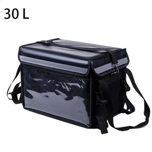 30L Extra Large Cooler Bag Car Ice Pack Insulated Thermal Lunch Pizza Bag Fresh Food delivery Container Refrigerator Bag 240125