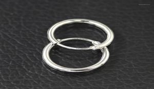 Whole Gold Silver Plated Hoop Earrings Small Huggie Round Circle Loop Earring Women Men Ear Jewelry Accessories Cool Pendient3303976