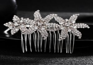 Full Austrian Crystal Hair Combs Fashion Wedding Hair Jewelry Women Hair Clips Bridal Hairpins Hairstylist Designer JCH1603642097