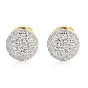 Mens Hip Hop Jewelry Iced Out Diamond Stud Earring 925 Pure Silver Earings Gold Silver Women Accessories6542640