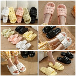 Free Shipping Slippers Home Shoes Slide Bedroom Shower Room Warm Plush Living Room Softy Wearing Slipper Ventilate Women Men white yellow black green white