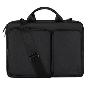 Laptop Handväska väska för MacBook Pro Case för Laptop Dell HP 14 15 154 156 Inch Proteable Shoulder Messenger Bag 240119