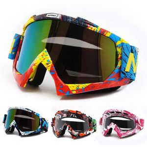 Motocykl motocyklowy Składane zabytkowe okulary narciarskie gogle terenowe okulary