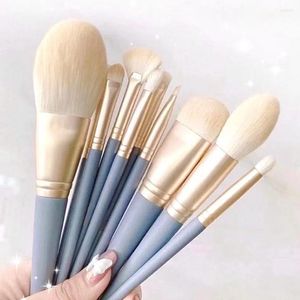 Makeup Brushes 10 PCS Brush Set Make-Up For Women Complete Kits Eyeshadow Cosmetics High Quality Professional Beauty Tools