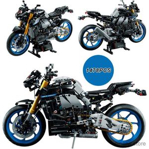 Blocks 2023 NEW Technical 42159 MT-10 SP Yamahas Racing Motorcycle Building Blocks Kit Model Speed Motorbike Bricks Toys Gifts For Kids