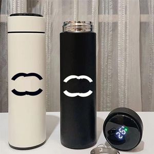 Designer XiaoXiangfeng ins smart thermos Tazza da 500 ml tazza da tè in acciaio inossidabile di grande capacità tazza con visualizzazione della temperatura ad alto livello estetico