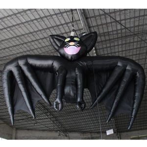 الجملة 3MW (10 أقدام) مع عملاق منفاخ معلقة هالوين الخفافيش القابلة للنفخ لحضور الحفلات