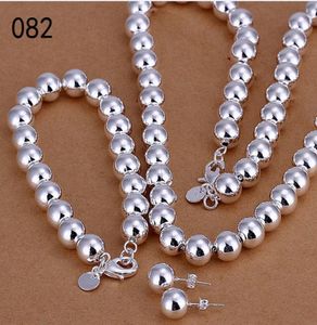 stessi set di gioielli da donna in argento sterling placcato mix stile set di gioielli da sposa in argento 925 gts49a5736133