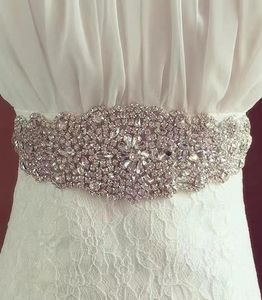 2022 nuovi cristalli scintillanti strass cinture da sposa cintura da sposa fatta a mano di lusso6410227