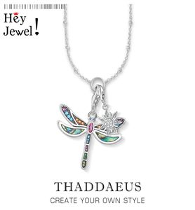 Charm Necklace Dragonfly Sun Winter Fashion Bohemia Jewelry Europe 925 Sterling Silver Bijoux Gift For Women Girl 2011241602440