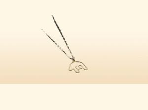 10pcs Love sign Hand Gestures pendant Necklace I Love You Sign Language Necklace Sister Necklace ASL Rock necklace jewelry252d5617772