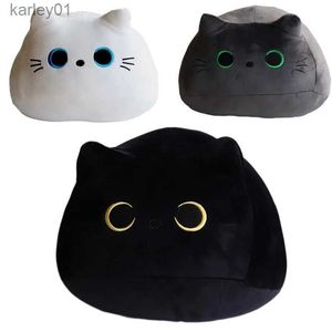 Stuffed Plush Animals Kaii Black Cat About 8Cm Pillow Doll Toys Cute High Quality Gifts for Boys Girls Friends Decorate Childrens YQ240218