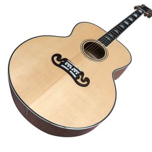 43 inch J200 mold solid wood profile acoustic wood guitar