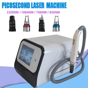 CE certificou itens de beleza Q Switch Nd Yag Laser para remoção de tatuagens Rejuvenescimento da pele Picosecond Laser Tattoo Removal Machine Salon Home Use