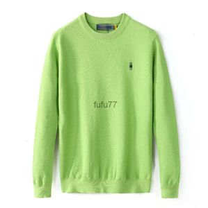 Senior Designer Handsome Sweater for Men and Women Advanced Classic Casual Light Green Autumn Winter Warm Comfortable High Quality new