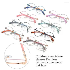 Óculos de sol moda proteção ocular aulas on-line ultra leve quadro confortável óculos anti-azul crianças óculos