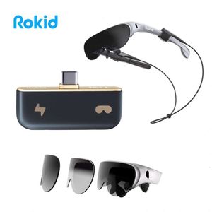 Солнцезащитные очки Rokid Air/Station AR Смарт-очки Складные VR 3D аксессуары Зарядное устройство Ремешок Затеняющая пластина Подвесная веревка для ушей Классическая мода