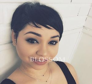 Human None Lace Glueless Wig Very Short Wig Natural Black Celebrity Cheap Pixie Cut Human Peruvian Hair For Black Women Wigs7684028