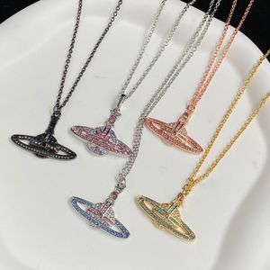 18K Gold Pendant Necklace for Woaman Diamond Necklace Top Luxury Products Brass Necklaces Fashion Jewelry Supply