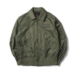 Мужская летная куртка, осеннее качество, американская военная форма, пальто с отложным воротником, мужская мотоциклетная куртка 240125