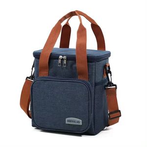 Youshaw Thermokühler, Eisbeutel, Arbeits-Lunchbox, Lebensmittelträger, tragbar, für Reisen, Picknick, isolierte Handtaschen für Damen und Herren, Umhängetasche