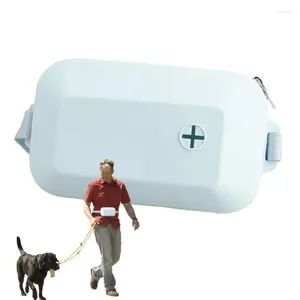 Förvaringspåsar Pet Portable Dog Training Midjeväska behandla Snack Bait Dogs Soft Washable Outdoor Feed Pouch Food Reward Silica