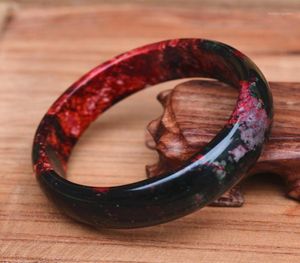 Bangle Wysokiej jakości chińskie brzoskwiniowe kwiat Plum Banles Bransoletka Prezent dla kobiet jades biżuteria15152320