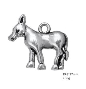 2021NEW Small Metal Decoration Donkey Animal Charm Accessory Charm Jewelry8962918