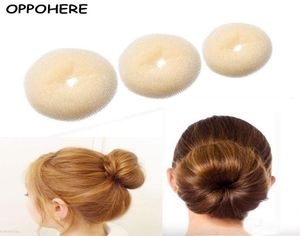 Nowość Updo Styling Donut Bun Ring Shaper Women Kids Girls Hair Tool 2018 7161304