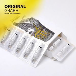 20PCSBOX Disposable QUELLE Tattoo Cartridge Sterile Needles Suitable for Professional Tattooists 240123