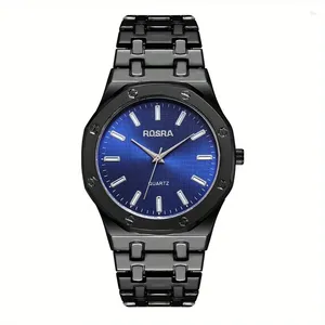 Wristwatches 2024 Men And Women Fashion Street Steel Belt Quartz Watch Arabic Digital Business Gift To Family Friends