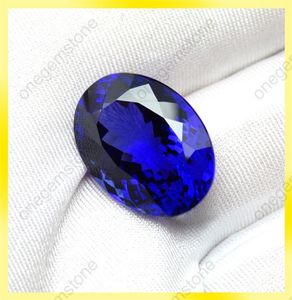 Top grade quality sapphire color stone 10x8 mm oval shape loose gemstone299D3189209