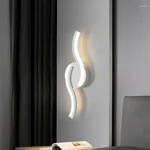 Wall Lamp Modern 2024 For Bedside Aisle Study Living Room Sconce Mood Light Indoor Home Decor Lighting Fixture Luster