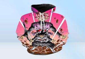 Men039s Hoodies Sweatshirts Print Cartoon Anime Dragon Men Kvinnor Pullover Fashion Boy Girl Kids DBZ Streetwear Topsm3895795