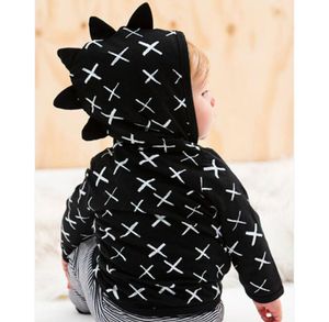 Retail Newborn Baby Halloween dinosaur Hooded jacket coat kids winter coats boys girls designer jackets Outwear children clothing6142211