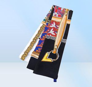 Sciarpa di seta del miglior designer 2022 Il nuovo foulard di moda con nastro a strisce di lusso da donna039 è 100 pura seta 8120 cm RTZXYHTZ1311180