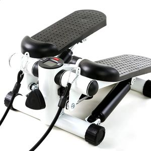 Bicycle Foldable Pedal Stepper Fitness Machine Slimming Treadmill Workout Step Aerobics Home Gym Mini Exercise Equipment 240127