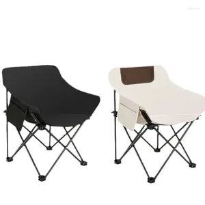 Camp Furniture Outdoor Folding Chair Camping Picnic Leisure Moon Portable