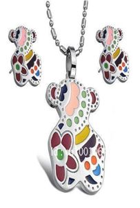 JRL JEWELRY SET WHOLE stainless steel earring pendants necklace Studs Earrings JEWELLERY party dress jewerly K57222354477