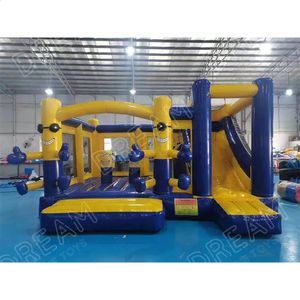 555M Park Inflatable Combo Jumping Castle With Slide For Kids Birthday Bounce House Party Rental 240127