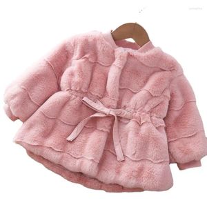 Piumino per bambini Cappotti invernali per bambini Giacche spesse per ragazze Autunno Solido Caldo addensare Capispalla Giacca Abbigliamento per bambini