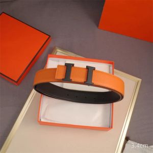 2024 Lyxbälte för kvinnor Designer Men Belts Leather Reversible Unisex midjebälte Smidig spänne ceinture gåva hög kvalitet 15 stilar med låda