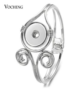 10pcslot ny Vocheng Gingersnaps armband legering Bangle fit 18mm Snap Charms Diy Jewely Female Gift hela NN74310 CX2007248469480