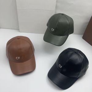 CAP Designer Cap Luksusowy designerski kapelusz skórzana czapka baseballowa mężczyźni i kobiety moda