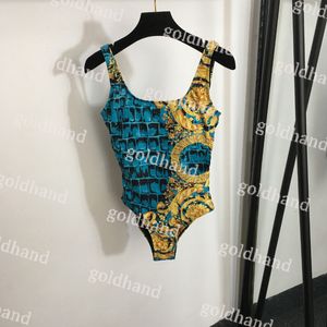 2024 neue Damen Bikinis Set Designer Sexy rückenfreie Bademode Kleidung Mode Brief gedruckt Badeanzug
