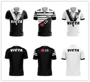 Retro Avustralya Batı Banliyeleri Rugby Polo Gömlek Evden Uzak Erkek Eğitim Gömlekleri S-5XL