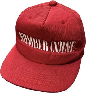Ball Caps 2024 Luxury Number Nine With Tag Embroidered Mens Womens Hat Cap Snapback Casquette Baseball Hats MZ167