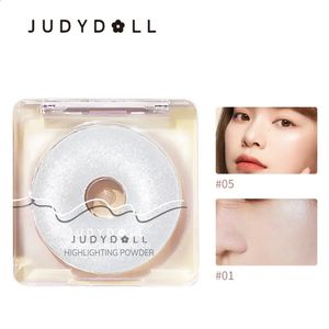 judydollスターライトハイライトパウダーメイクアップグローフェイス輪郭シマーウォーターライトハイライトパレット化粧品240202