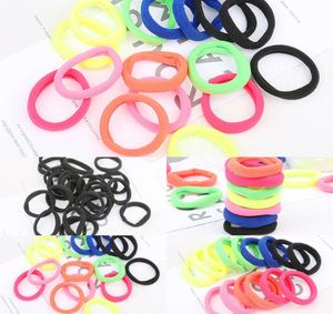 S2021Candy Seams High Elastic Handduk Student Rope Rubber Band Color Ring Korean Hair Accsori4167849